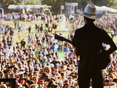 Outdoor concert at Fairmount Park and Casino